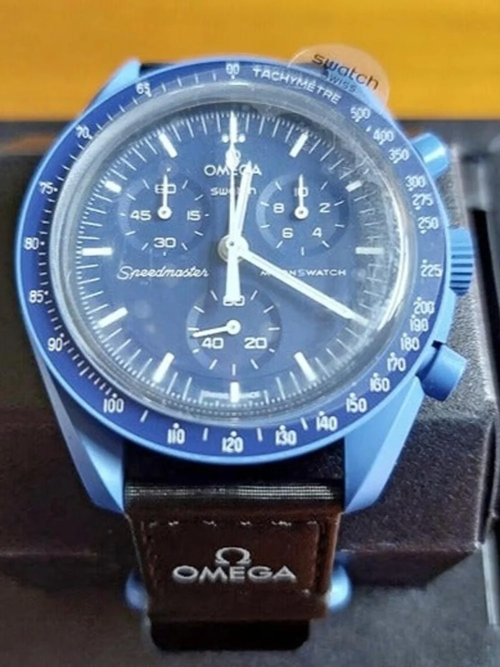 Swatch x omega moonswatch speedmaster Mission to Neptune